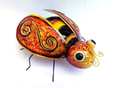 Bee Mozzie Bali Metal Mosquito Coil Holder