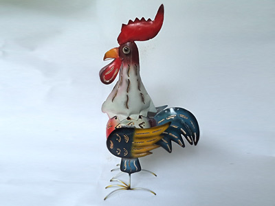 Rooster Bali Metal Candle Holder